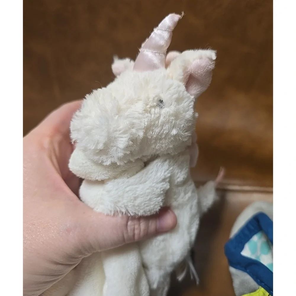 Lot of 2 Fluffy‎ Koko Koala & Jellycat Bashful Unicorn Soft Plush Lovies